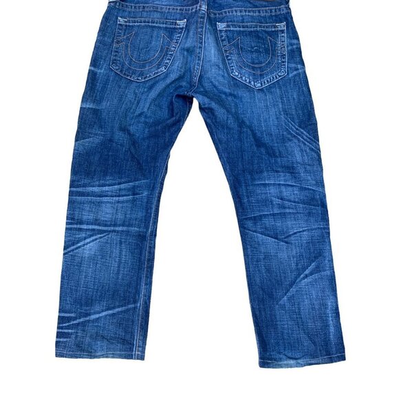 TRUE Religion Jeans Size 34 GENO Blue - Picture 2 of 4